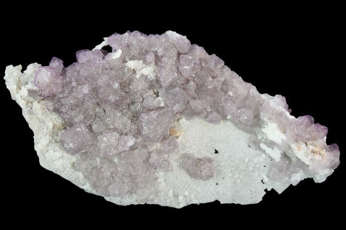 Purple Fluorite on Quartz Epimorphs - Arizona #103549